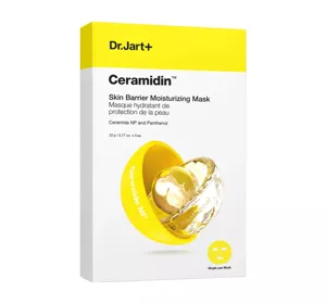 Dr.Jart+ Ceramidin Skin Barrier Moisturizing Mask zestaw masek z ceramidami 5x22g