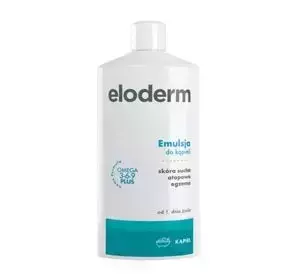 ELODERM EMULSJA DO KĄPIELI SKÓRA SUCHA, ATOPOWA, EGZEMA OD 1 DNIA ŻYCIA 400ML