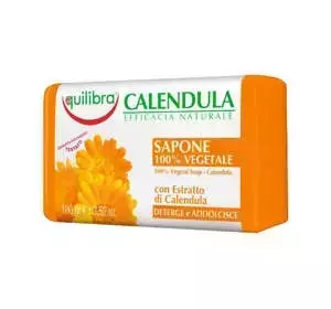 EQUILIBRA CALENDULA NATURALNE MYDŁO DO CIAŁA Z NAGIETKIEM 100G