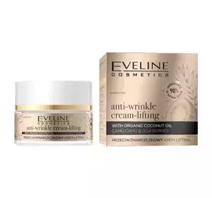 EVELINE ORGANIC GOLD ANTI-WRINKLE CREAM-LIFTING PRZECIWZMARSZCZKOWY KREM-LIFTING 50ML