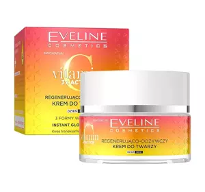 EVELINE VITAMIN C 3X ACTION REGENERUJĄCO-ODŻYWCZY KREM DO TWARZY 50ML