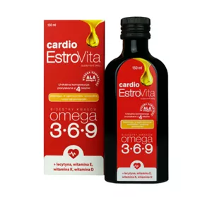 EstroVita Cardio Omega 3-6-9 suplement diety  150ml