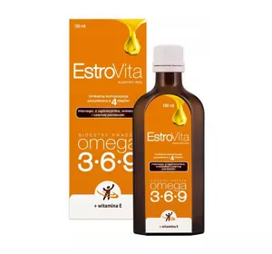 EstroVita Classic Omega 3-6-9 + witamina E suplement diety 150ml