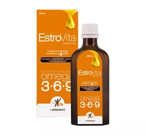 EstroVita Classic Omega 3-6-9 + witamina E suplement diety 250ml