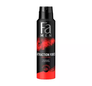 FA MEN ATTRACTION FORCE DEZODORANT W SPRAYU DLA MĘŻCZYZN 150ML