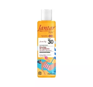 FARMONA JANTAR SUN BURSZTYNOWA WODOODPORNA EMULSJA DO OPALANIA SPF30+ 200ML