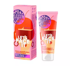 FARMONA TUTTI FRUTTI LET'S FACE IT NORMALIZUJĄCO – ROZŚWIETLAJĄCY KREM DO TWARZY 50ML