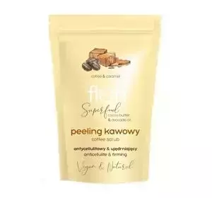 FLUFF ANTYCELLULITOWY UJĘDRNIAJĄCY PEELING KAWOWY DO CIAŁA KAWA KARMEL 100G