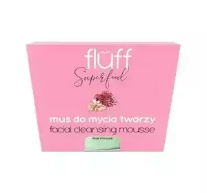 FLUFF MUS DO MYCIA TWARZY MALINA MIGDAŁY 50ML