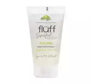 FLUFF SUPERFOOD H2O DETOKSYKUJĄCA WODA ŻELOWA OGÓREK I ZIELONA HERBATA 150ML