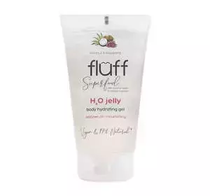 FLUFF SUPERFOOD H2O ODŻYWCZA WODA ŻELOWA KOKOS I MALINA 150ML