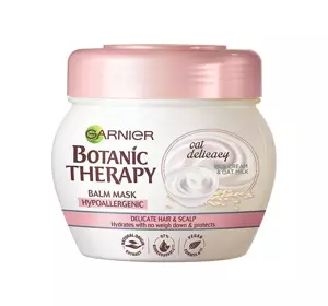 GARNIER BOTANIC THERAPY OAT DELICACY MASKA DO WŁOSÓW MLEKO OWSIANE 300ML