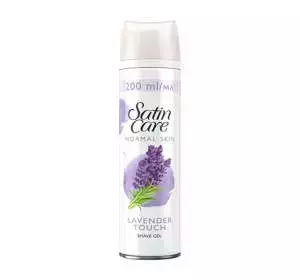 GILLETTE SATIN CARE LAVENDER TOUCH ŻEL DO GOLENIA DO SKÓRY NORMALNEJ 200ML