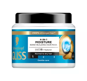 GLISS 4-IN-1 MOISTURE MASKA DO WŁOSÓW 400ML