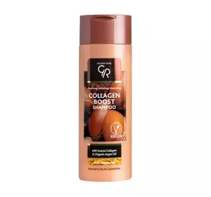 GOLDEN ROSE COLLAGEN BOOST SZAMPON DO WŁOSÓW NORMALNYCH, SUCHYCH I FARBOWANYCH 430ML