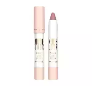 GOLDEN ROSE NUDE LOOK KREMOWA POMADKA DO UST W KREDCE 03 PEACHY NUDE 3,5G