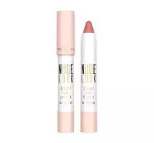 GOLDEN ROSE NUDE LOOK KREMOWA POMADKA DO UST W KREDCE 04 CORAL NUDE 3,5G