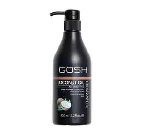 GOSH COCONUT OIL WEGAŃSKI SZAMPON DO WŁOSÓW Z ROZDWOJONYMI KOŃCÓWKAMI 450ML