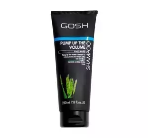 GOSH PUMP UP THE VOLUME WEGAŃSKI  SZAMPON DO WŁOSÓW CIENKICH 230ML