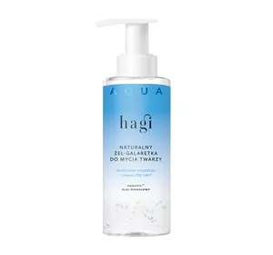 HAGI AQUA ZONE NATURALNY ŻEL-GALARETKA DO MYCIA TWARZY 150ML