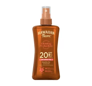 HAWAIIAN TROPIC PROTECTIVE DRY SPRAY OIL OLEJEK OCHRONNY DO OPALANIA W SPRAYU SPF 20 200ML