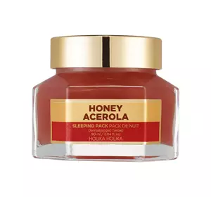 HOLIKA HOLIKA HONEY SLEEPING PACK MASECZKA DO TWARZY NA NOC ACEROLA 90ML