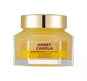 HOLIKA HOLIKA HONEY SLEEPING PACK MASECZKA DO TWARZY NA NOC CANOLA 90ML