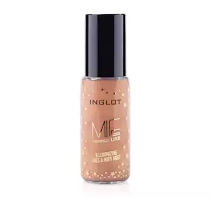 INGLOT ME LIKE ROZŚWIETLAJĄCA MGIEŁKA DO TWARZY I CIAŁA 302 BAMBOO 50ML