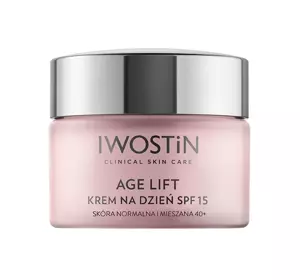 IWOSTIN AGE LIFT KREM NA DZIEŃ SPF15 DO SKÓRY NORMALNEJ I MIESZANEJ 40+ 50ML