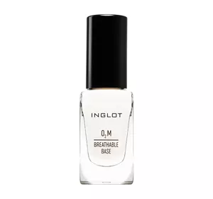 Inglot O2M Breathable Nail Enamel oddychająca baza do paznokci 11ml