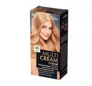 JOANNA MULTI CREAM COLOR FARBA DO WŁOSÓW 30 KARMELOWY BLOND