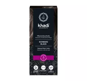 KHADI NATURAL HAIR COLOR HENNA DO FARBOWANIA WŁOSÓW BLACK