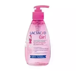 LACTACYD GIRL ŻEL DO HIGIENY INTYMNEJ DO DELIKATNEJ I WRAŻLIWEJ SKÓRY Z POMPKĄ 200ML