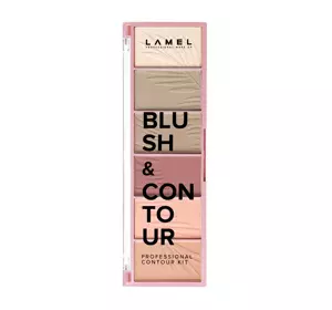 LAMEL BLUSH CONTOUR KIT PALETKA DO KONTUROWANIA TWARZY 03 16G