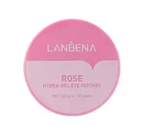 LANBENA HYDRAGEL EYE PATCHES HYDROŻELOWE PŁATKI POD OCZY ROSE 60SZT