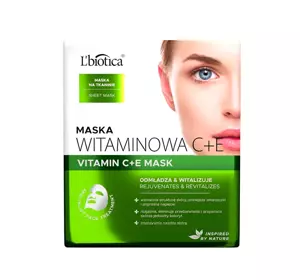 L'BIOTICA MASKA NA TKANINIE WITAMINOWA C+E 23ML