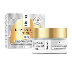 LIRENE DERMOPROGRAM DIAMENTOWY LIFTING 3D KREM REGENERUJĄCY 60+ 50ML