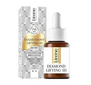 LIRENE DERMOPROGRAM DIAMENTOWY LIFTING 3D SERUM WYGŁADZAJĄCE 30ML