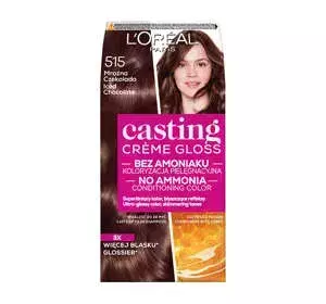 LOREAL CASTING CREME GLOSS FARBA DO WŁOSÓW 515 MROŹNA CZEKOLADA