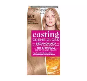 LOREAL CASTING CREME GLOSS FARBA DO WŁOSÓW 801 SATYNOWY BLOND