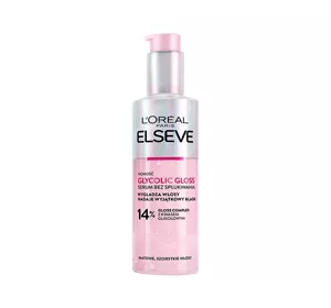 LOREAL ELSEVE GLYCOLIC GLOSS SERUM BEZ SPŁUKIWANIA DO WŁOSÓW MATOWYCH I SZORSTKICH 150ML