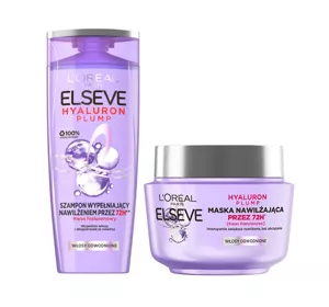 LOREAL ELSEVE HYALURON PLUMP ZESTAW SZAMPON + MASKA DO WŁOSÓW