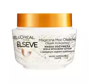 LOREAL ELSEVE MAGICZNA MOC OLEJKÓW MASKA ODŻYWCZA 300ML