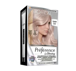 LOREAL PREFERENCE LE BLONDING KOLORYZACJA TONUJĄCA PEARLY BOOST