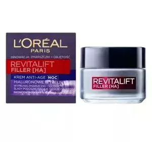 LOREAL REVITALIFT FILLER [HA] KREM ANTI-AGE NA NOC 50ML