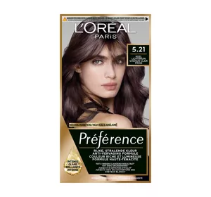 L’Oréal Préférence farba do włosów 5.21 Zimny Opalizujący Brąz