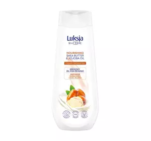 LUKSJA SILK CARE KREMOWY ŻEL POD PRYSZNIC MASŁO SHEA I OLEJ JOJOBA 500ML