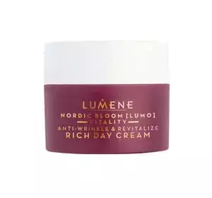 LUMENE NORDIC BLOOM [LUMO] VITALITY WEGAŃSKI PRZECIWSTARZENIOWY KREM DO TWARZY NA DZIEŃ 50ML