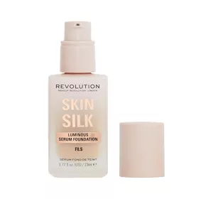 MAKEUP REVOLUTION SKIN SILK SERUM FOUNDATION PIELĘGNUJĄCY PODKŁAD DO TWARZY F8.5 23ML