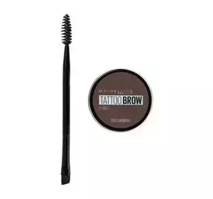 MAYBELLINE TATTOO BROW WODOODPORNA POMADA DO BRWI Z PĘDZELKIEM 05 DARK BROWN